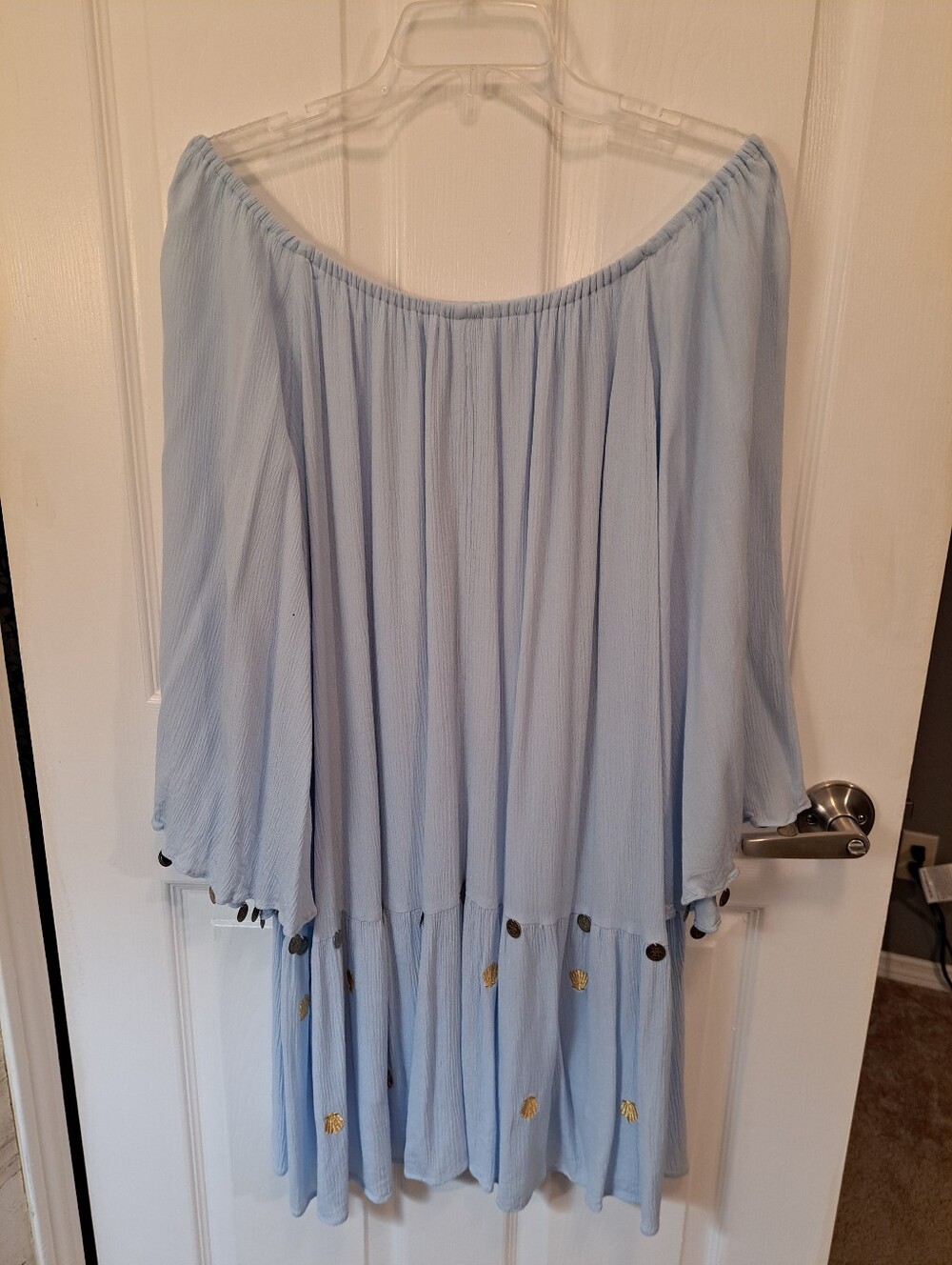 Lilly Pulitzer Delaney Tunic Dress Boho Blue - Picture 2 of 13